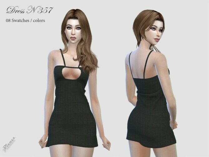 Dress N 357 By Pizazz 1 Dress N 357 By Pizazz Sims 4 CC