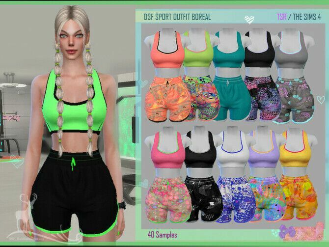 Dsf Sport Outfit Boreal By Dansimsfantasy 1 Dsf Sport Outfit Boreal By Dansimsfantasy Sims 4 CC