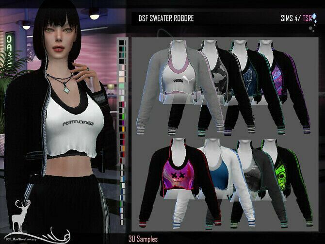 DSF Sweater Robore By Dansimsfantasy 1 DSF Sweater Robore By Dansimsfantasy Sims 4 CC