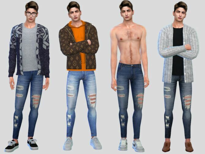 Emyr Skinny Jeans By Mclaynesims 1 Emyr Skinny Jeans By Mclaynesims Sims 4 CC