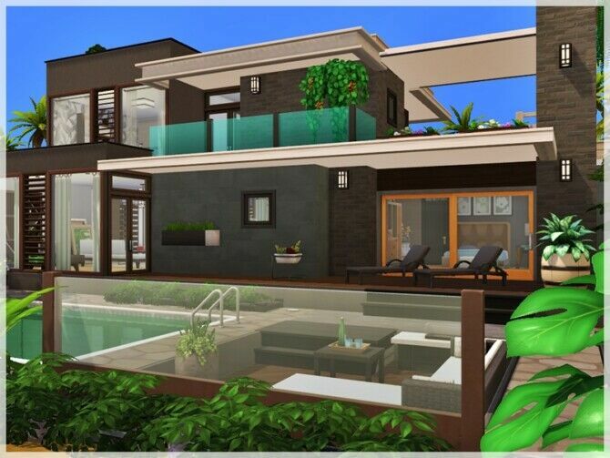 Evans House By Ray_Sims 2 sims 4 cc evans house by ray sims 2