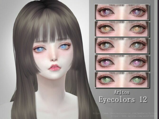 Eyecolors 12 By Arltos 1 Eyecolors 12 By Arltos Sims 4 CC
