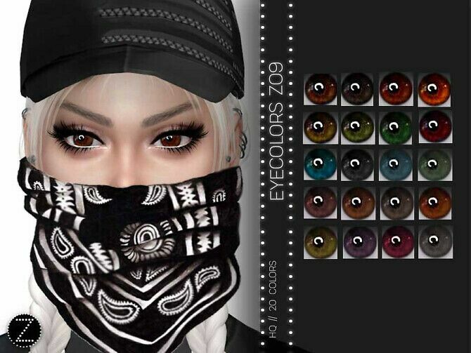 Eyecolors Z09 By Zenx 1 Eyecolors Z09 By Zenx Sims 4 CC