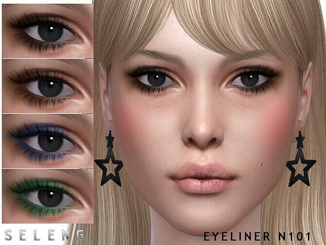 Eyeliner N101 By Seleng 1 Eyeliner N101 By Seleng Sims 4 CC