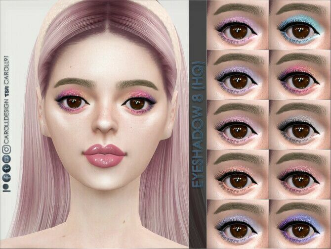 Eyeshadow 8 (Hq) By Caroll91 1 Eyeshadow 8 (Hq) By Caroll91 Sims 4 CC