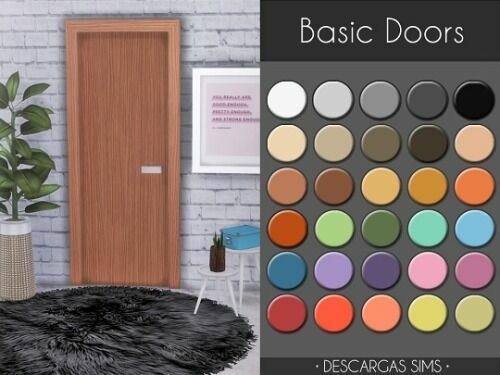 Fixed Doors At Descargas Sims 1 Fixed Doors At Descargas Sims Sims 4 CC