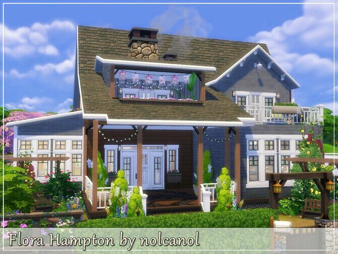 Flora Hampton By Nolcanol 1 Flora Hampton By Nolcanol Sims 4 CC
