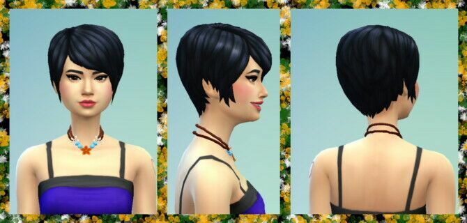 Flower Child Necklace By Welshweirdo 3 sims 4 cc flower child necklace by welshweirdo 2