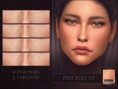 Freckles 07 By Remussirion Sims 4 CC