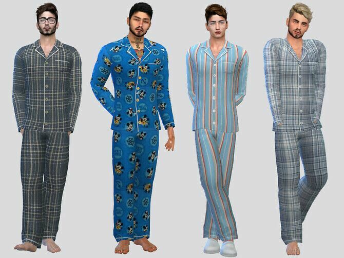 Fullbody Basic Sleepwear By Mclaynesims 1 Fullbody Basic Sleepwear By Mclaynesims Sims 4 CC
