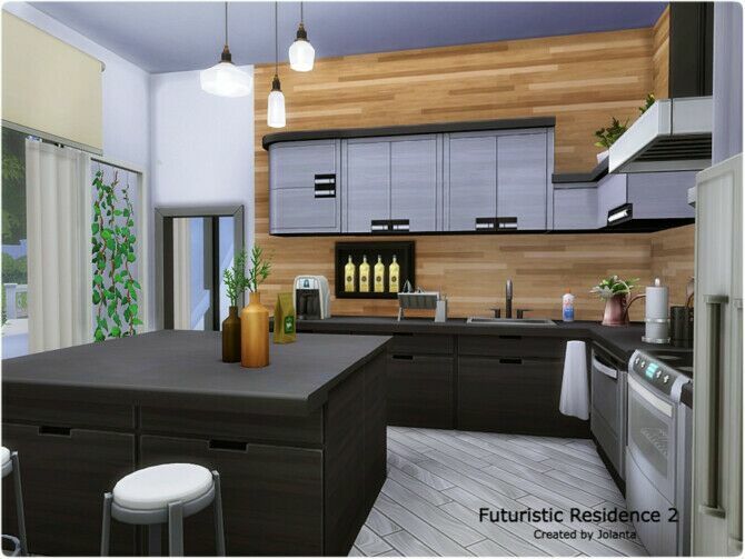 Futuristic Residence 2 By Jolanta 2 sims 4 cc futuristic residence 2 by jolanta 3
