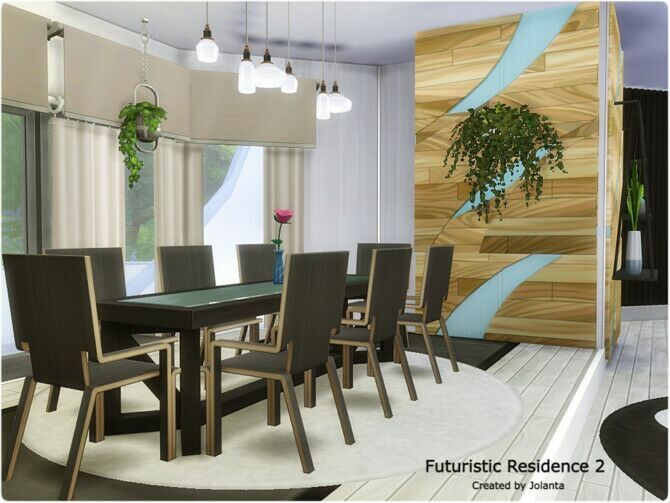 Futuristic Residence 2 By Jolanta 3 sims 4 cc futuristic residence 2 by jolanta 4