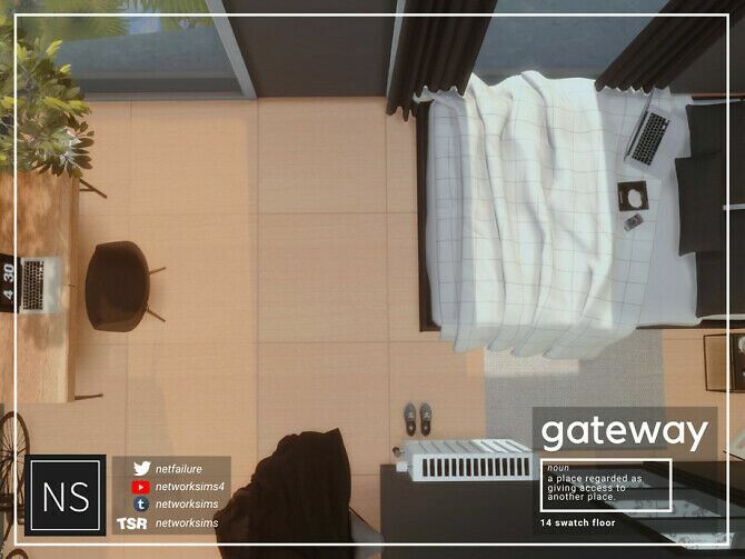 Gateway Wooden Flooring By Networksims 1 Gateway Wooden Flooring By Networksims Sims 4 CC