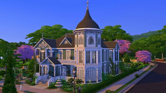 Haunted Paranormal Manor At Frenchie SIM 1 Haunted Paranormal Manor At Frenchie SIM Sims 4 CC