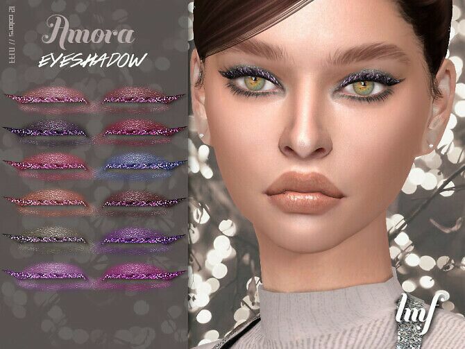 IMF Amora Eyeshadow N.177 By Izziemcfire 1 IMF Amora Eyeshadow N.177 By Izziemcfire Sims 4 CC