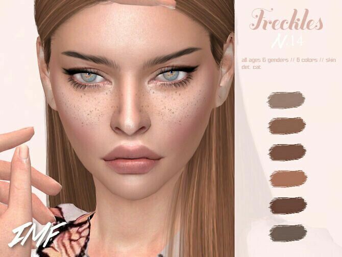 IMF Freckles N.14 By Izziemcfire 1 IMF Freckles N.14 By Izziemcfire Sims 4 CC