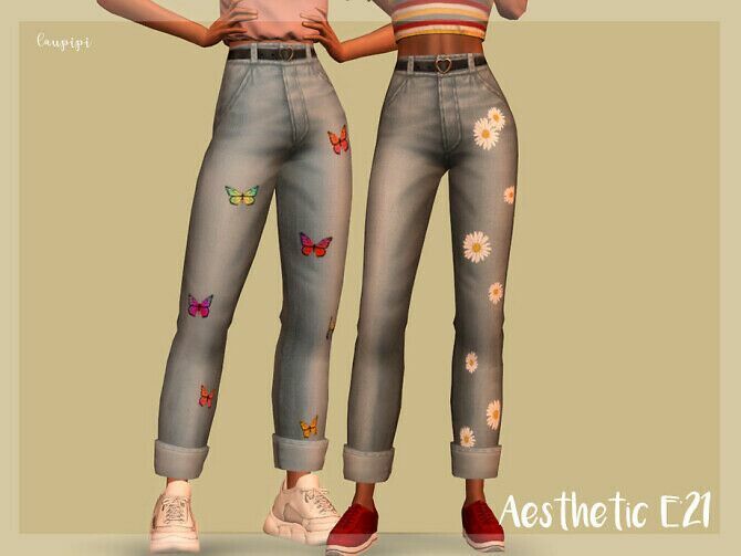 Jeans BT387 By Laupipi 1 Jeans BT387 By Laupipi Sims 4 CC
