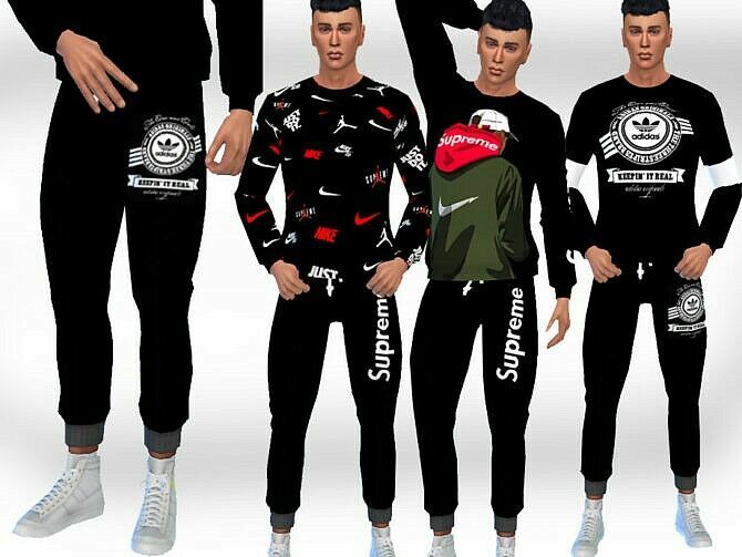 Jogging Pants M By Saliwa 1 Jogging Pants M By Saliwa Sims 4 CC