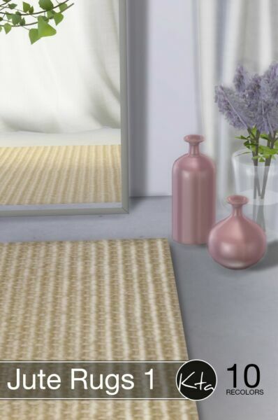 Jute Rugs 1 At Ktasims 3 sims 4 cc jute rugs 1 at ktasims 2