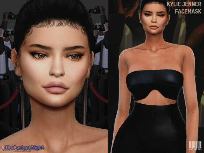 Kylie Jenner Facemask By Cosimetic 1 Kylie Jenner Facemask By Cosimetic Sims 4 CC
