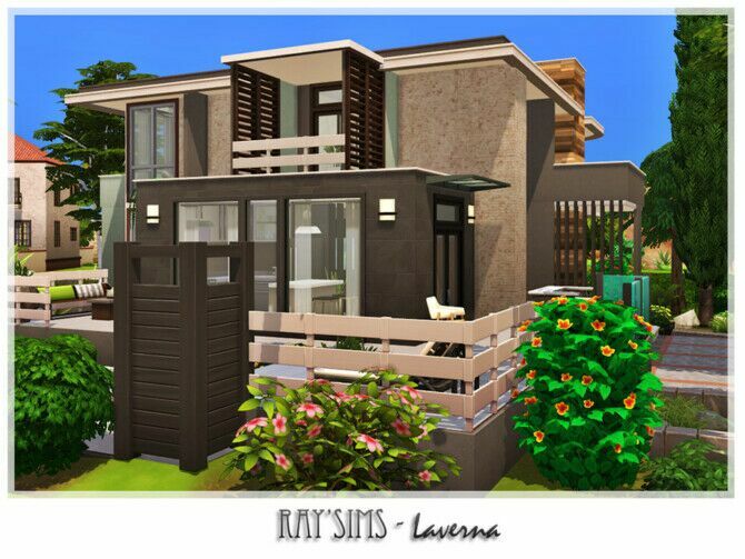 Laverna Home By Ray_Sims 1 Laverna Home By Ray_Sims Sims 4 CC