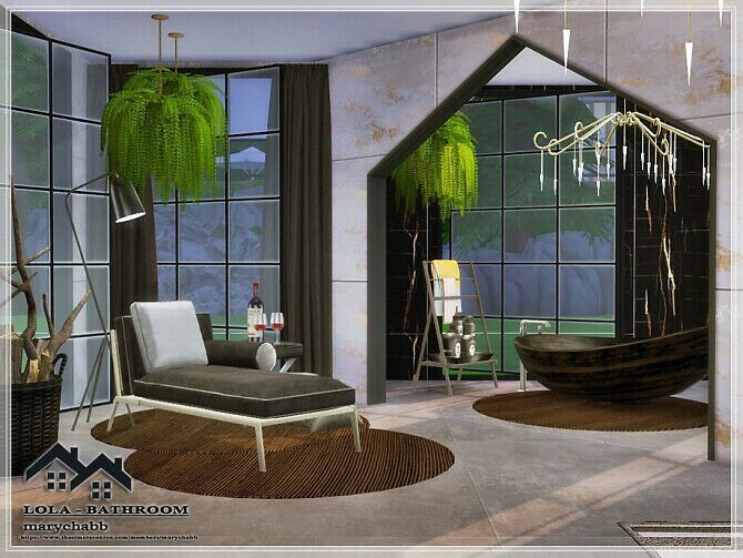 Lola Bathroom By Marychabb 1 Lola Bathroom By Marychabb Sims 4 CC