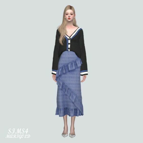 Long Skirt Sf At Marigold 3 sims 4 cc long skirt sf at marigold 3