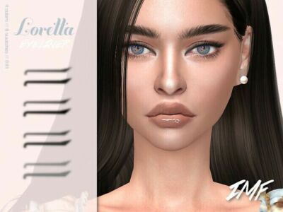 Loretta Eyeliner N.117 By Izziemcfire Sims 4 CC