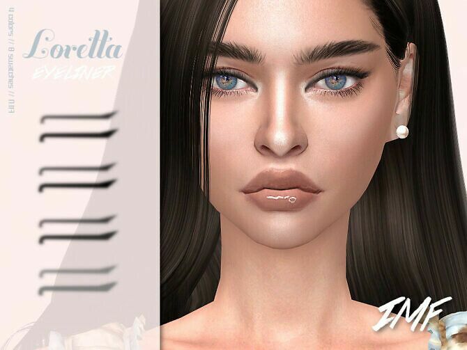 Loretta Eyeliner N.117 By Izziemcfire 1 Loretta Eyeliner N.117 By Izziemcfire Sims 4 CC