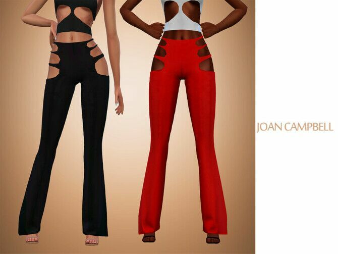 Maddy Pants By Joan Campbell Beauty 1 Maddy Pants By Joan Campbell Beauty Sims 4 CC