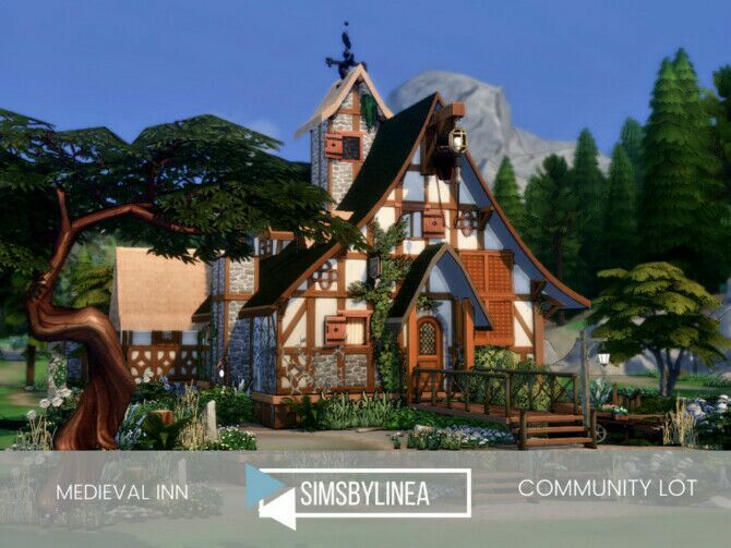 Medieval Inn By Simsbylinea 1 Medieval Inn By Simsbylinea Sims 4 CC
