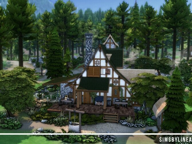 Medieval Inn By Simsbylinea 4 sims 4 cc medieval inn by simsbylinea 2