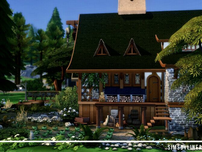 Medieval Inn By Simsbylinea 2 sims 4 cc medieval inn by simsbylinea 3