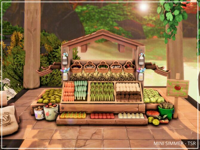 Medieval Village By Mini Simmer 3 sims 4 cc medieval village by mini simmer 4
