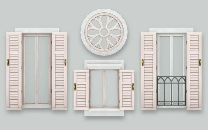 Mediterranean Build Set At Simplistic 1 Mediterranean Build Set At Simplistic Sims 4 CC