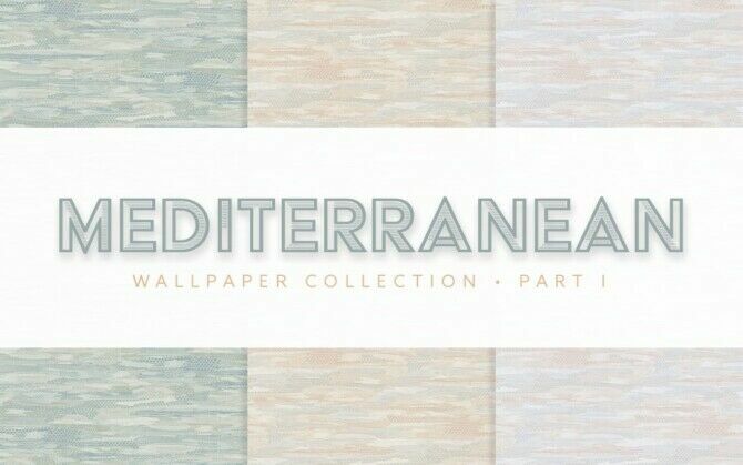 Mediterranean Walls • Part I At Simplistic Sims 4 CC