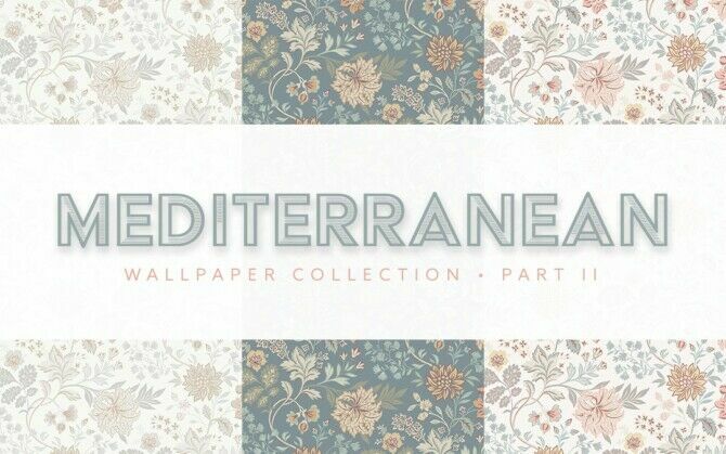 Mediterranean Walls • Part Ii At Simplistic 1 Mediterranean Walls • Part Ii At Simplistic Sims 4 CC