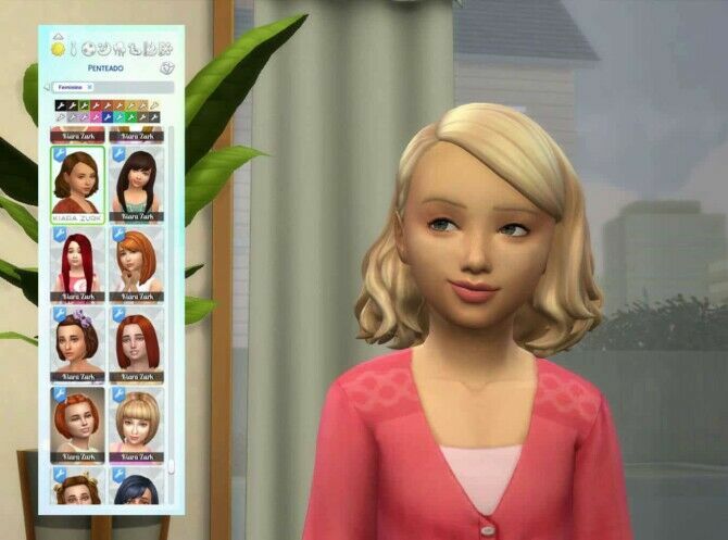 Medium Wavy MED For Girls At MY Stuff Origin 2 sims 4 cc medium wavy med for girls at my stuff origin 2