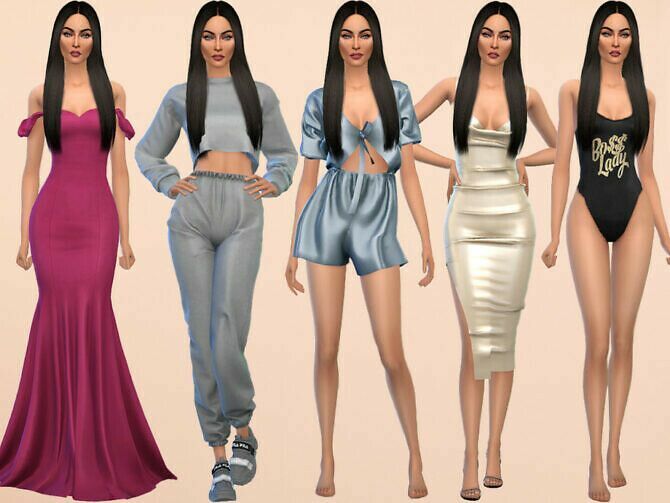 Megan FOX By Jolea 2 sims 4 cc megan fox by jolea 2