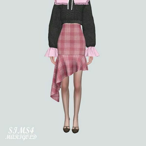 Midi Skirt V2_U 5 At Marigold 4 sims 4 cc midi skirt v2 u 5 at marigold 4