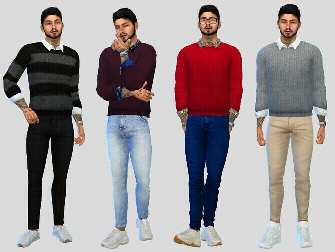 Miggy Casual Shirt By Mclaynesims 1 Miggy Casual Shirt By Mclaynesims Sims 4 CC
