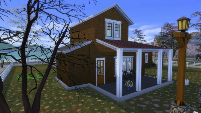 Modern Farmhouse For 2 Sims By Archie 1 Modern Farmhouse For 2 Sims By Archie Sims 4 CC