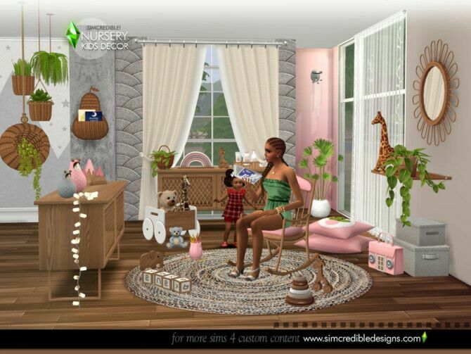 Naturalis Kids Decor By Simcredible 3 sims 4 cc naturalis kids decor by simcredible 3