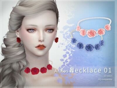 Necklace 01 By Arltos Sims 4 CC