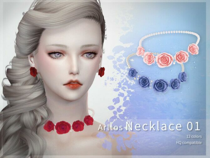 Necklace 01 By Arltos 1 Necklace 01 By Arltos Sims 4 CC