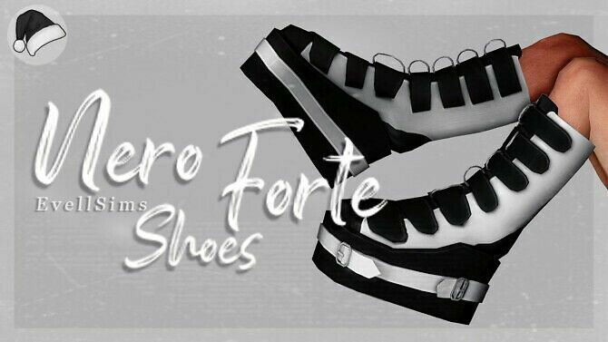 Nero Forte Shoes At Evellsims 1 Nero Forte Shoes At Evellsims Sims 4 CC