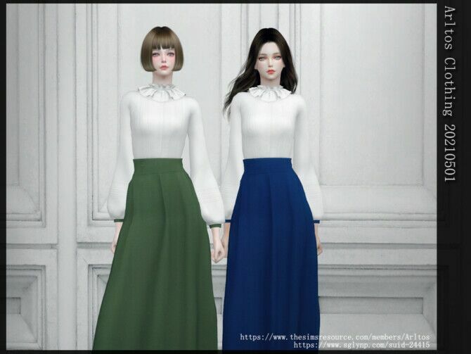 Outfit 20210501 By Arltos 1 Outfit 20210501 By Arltos Sims 4 CC