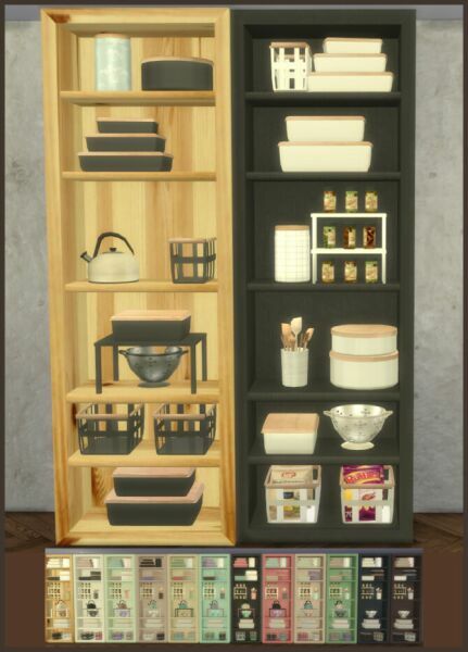 Pantry Decor 1 At Pqsims4 1 Pantry Decor 1 At Pqsims4 Sims 4 CC