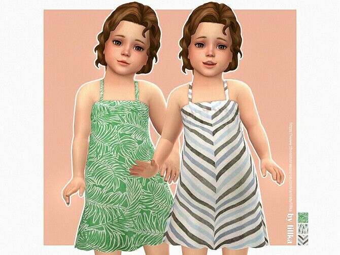 Paola Dress By Lillka 1 Paola Dress By Lillka Sims 4 CC