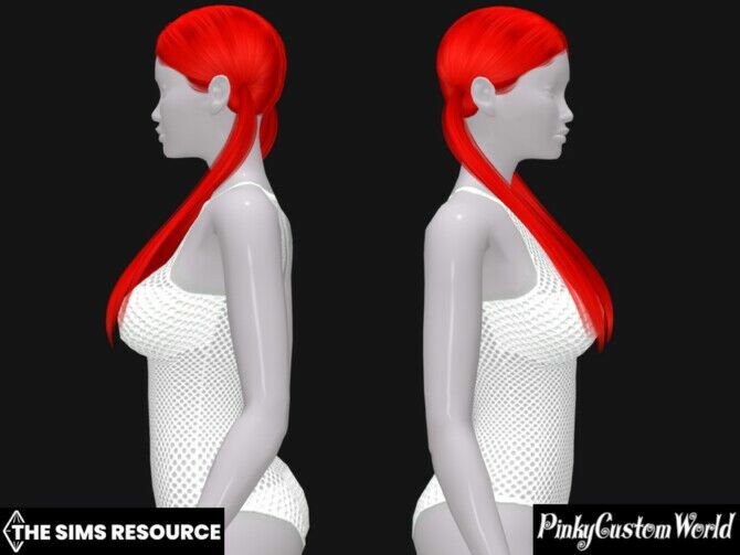 Recolor Of Nightcrawler’s Jennie Hair By Pinkycustomworld 2 sims 4 cc recolor of nightcrawlers jennie hair by pinkycustomworld 2